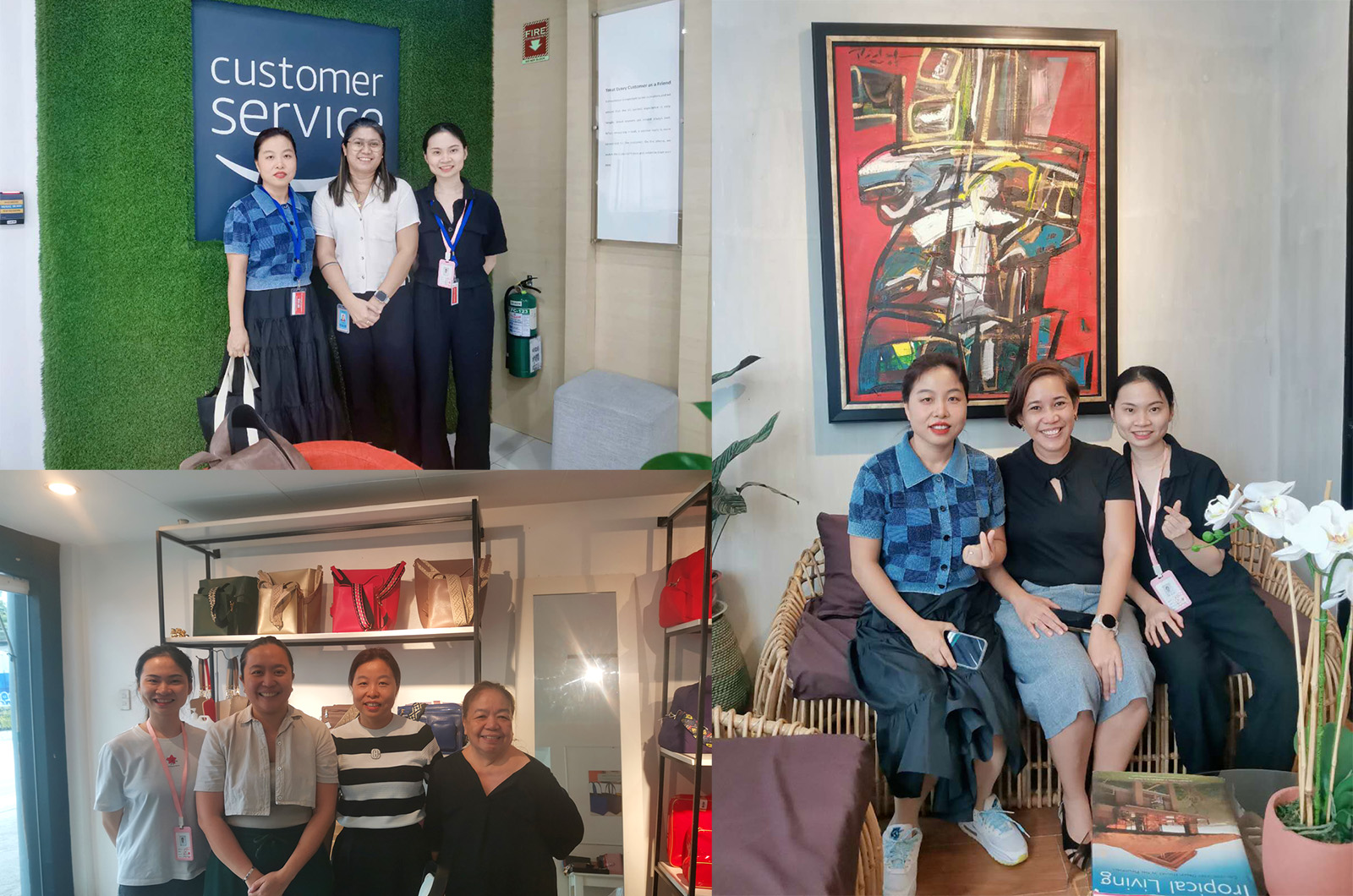 Philippine customers are visiting~