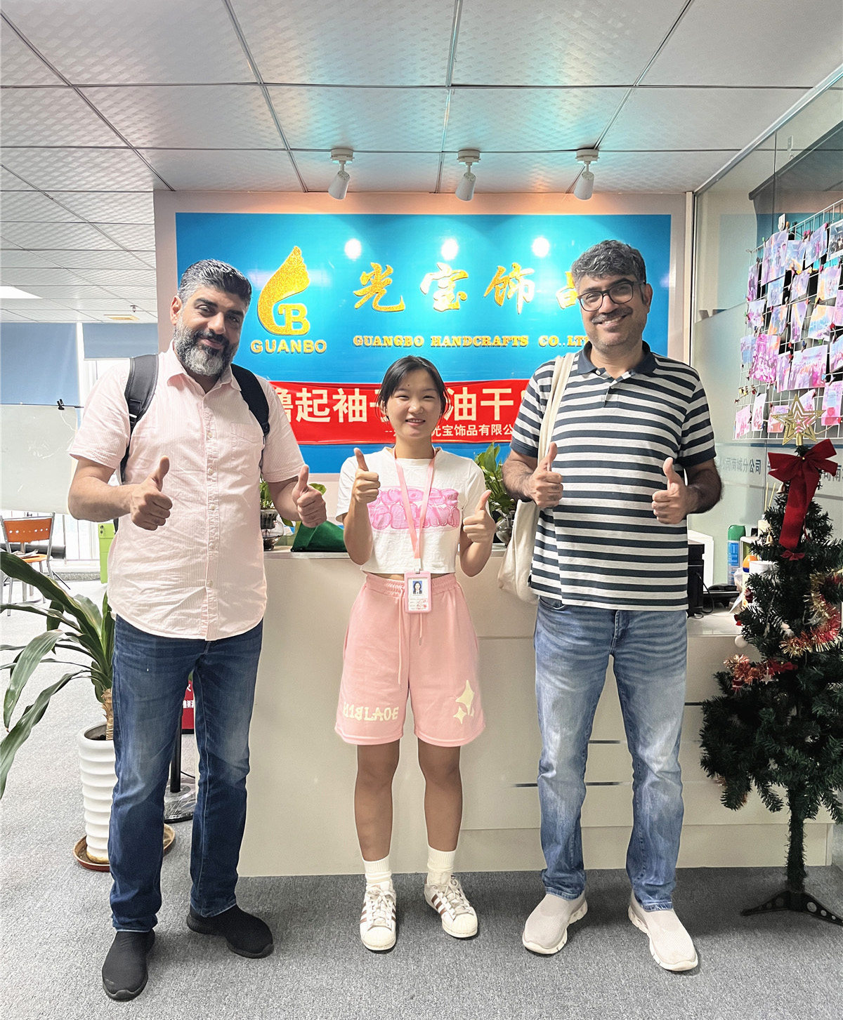 Customers from kuwait visit