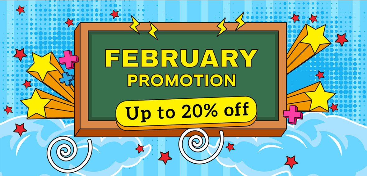 Promotion information, up to 20% off in July! ! !