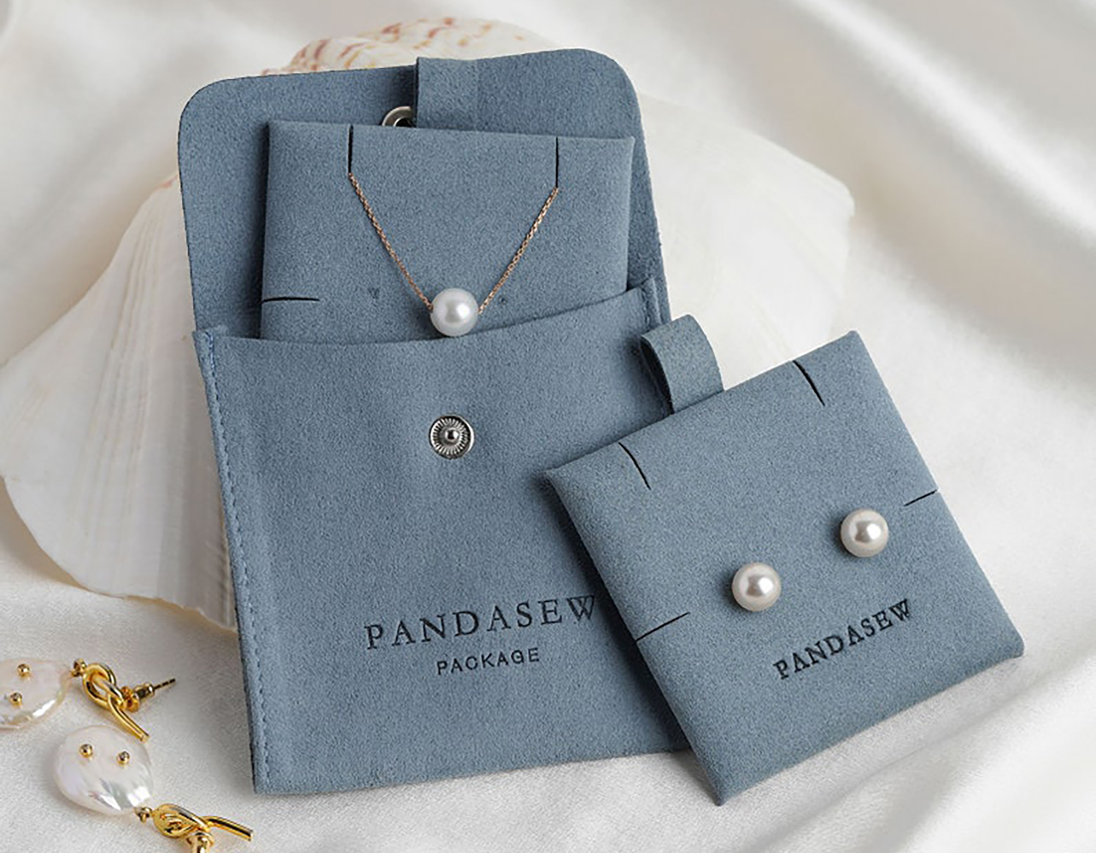 Microfiber jewelry bag